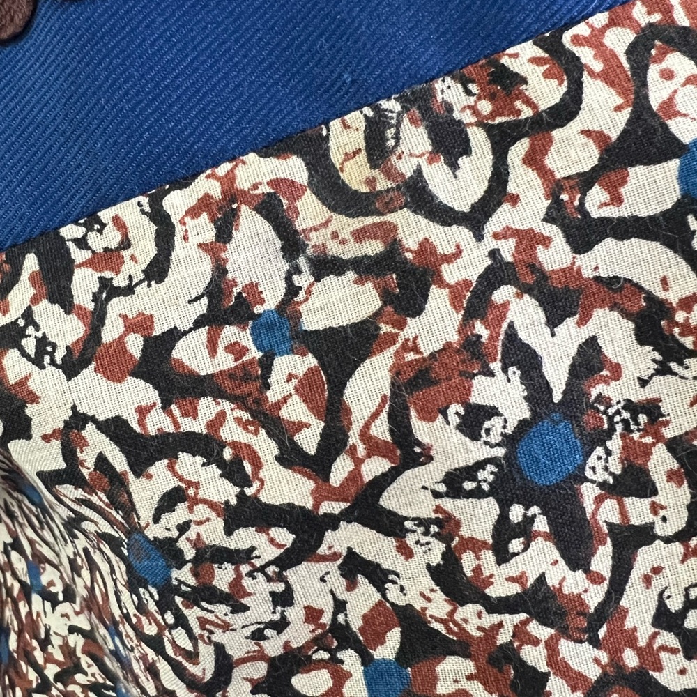70s Patchwork Maxi Wrap Skirt - Picture 9 of 9